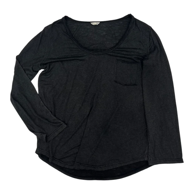 Top Ls By Pol In Black, Size:L