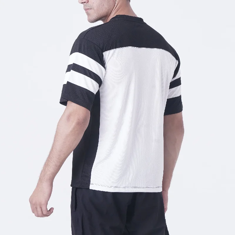 Tf-Black OverSize Mesh Athlete Tee