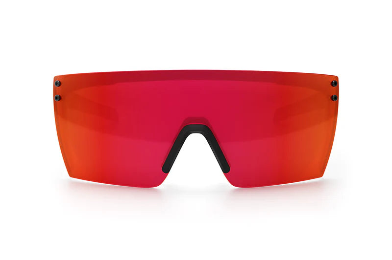 Performance Z87+ Lazerface Matte Black -  Sunblast Red/Orange Lens