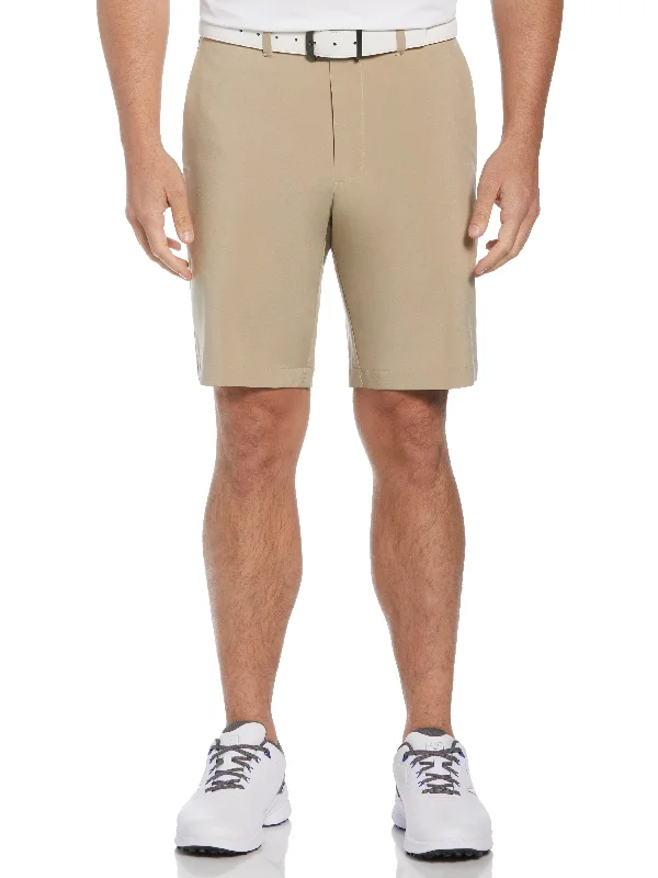 Men's Flat Front Solid Golf Short