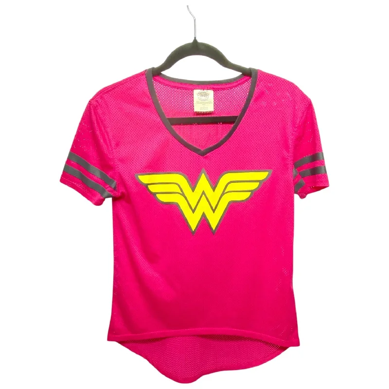 Top Short Sleeve By DC Originals In Pink, Size: S