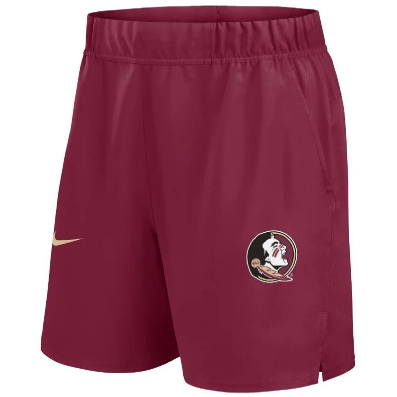 Nike Men's Seminole Logo Woven Victory Short - Garnet