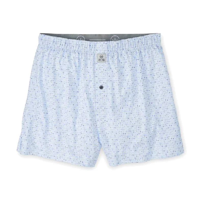 Peter Millar Little Friday Performance Boxers - White