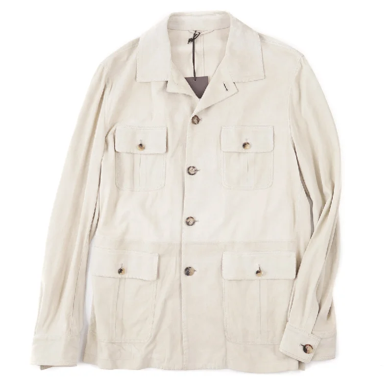 Rifugio Unlined Nappa Suede Safari Jacket