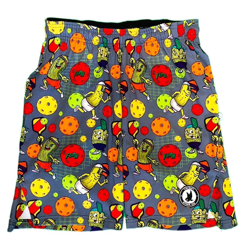 Mens Pickleball Flow Short 7" Grey