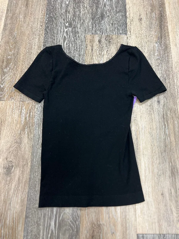 Top Short Sleeve By Cuyana In Black, Size: Xs