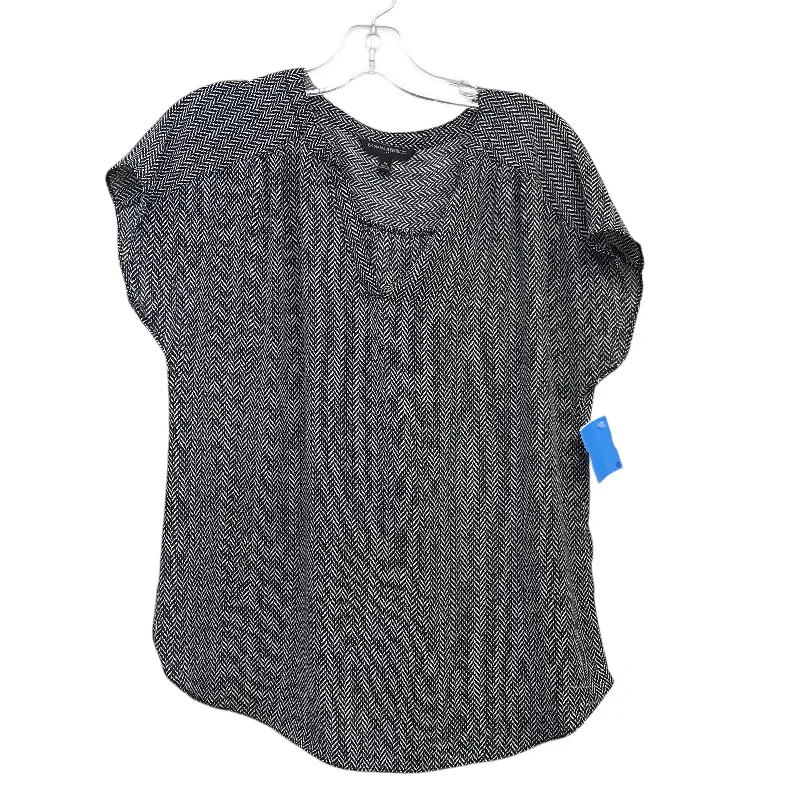 Top Ss By Banana Republic In Black & White, Size:M