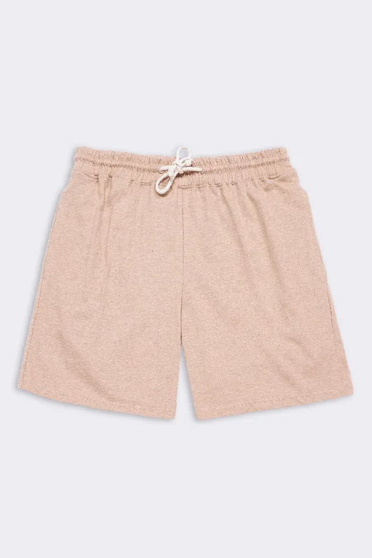 Men's Organic Heirloom Brown Athletic Shorts