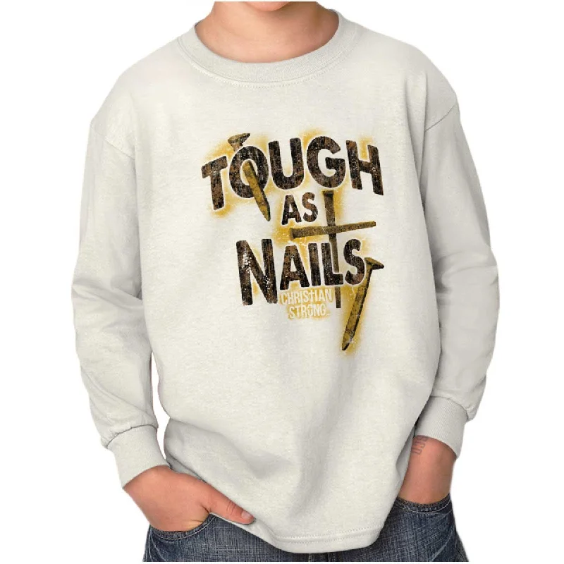 Tough As Nails Youth Long Sleeve T-Shirt