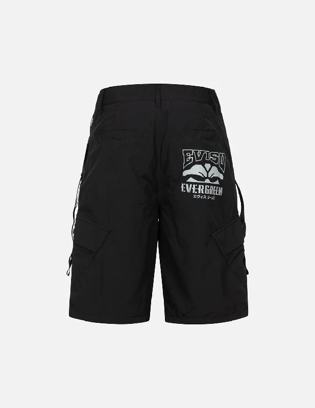 Reflective Multi-Prints Relax Fit Shorts