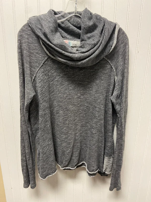 Top Long Sleeve By Free People In Grey, Size: S