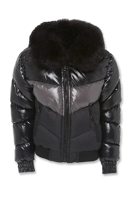 Kids Sugar Hill Puffer Jacket (Triple Black)