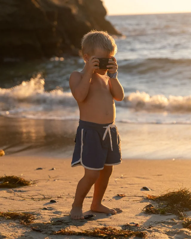 Kai Boardshorts Kids (2-7) - Blue Checkered