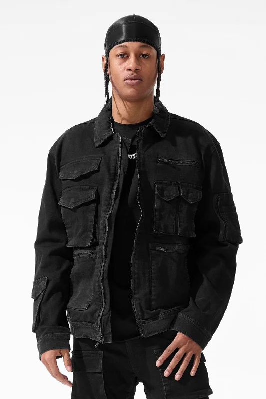 Legion Denim Trucker Jacket (Vintage Black)