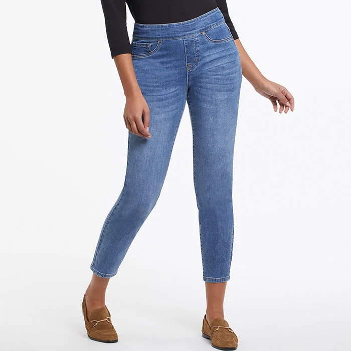 Tribal Audrey Pull On Jegging Jeans - Dark Vintage