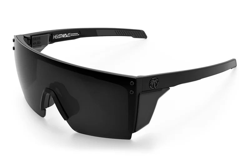 Performance XL Lazerface Matte Black - Black Polarized Lens