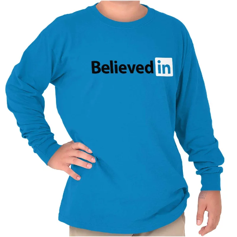 Believed in Youth Long Sleeve Shirt