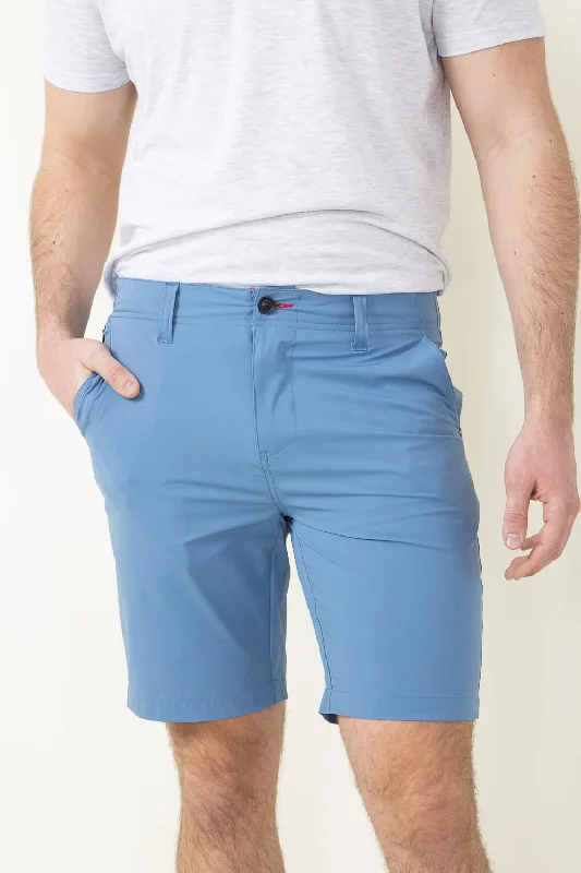 1897 Original 9” Hydro Flat Front Shorts for Men in Light Blue | 4GLL1225-LTBLUE