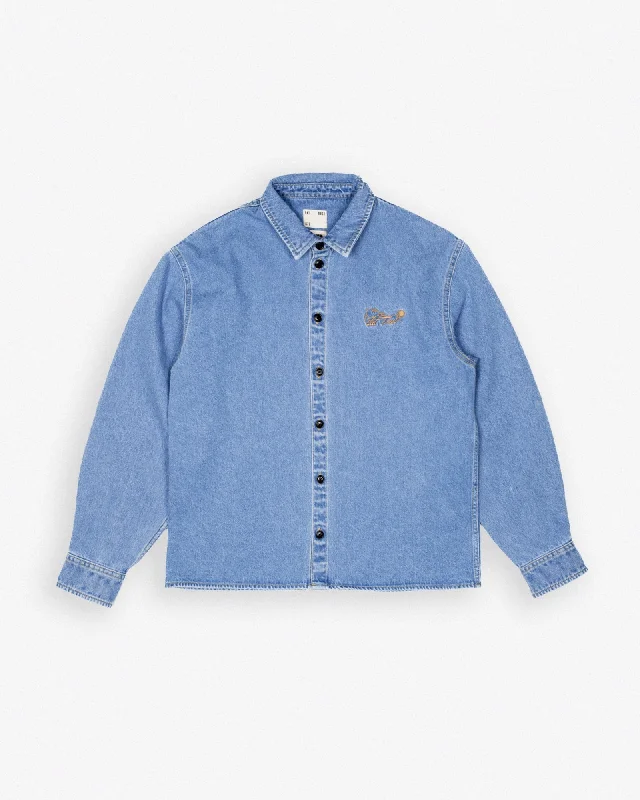 Workshirt Delhi Denim Blue/Bleached