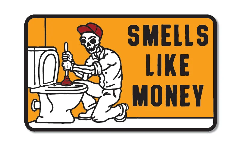 Smells Like Money Sticker - 3in