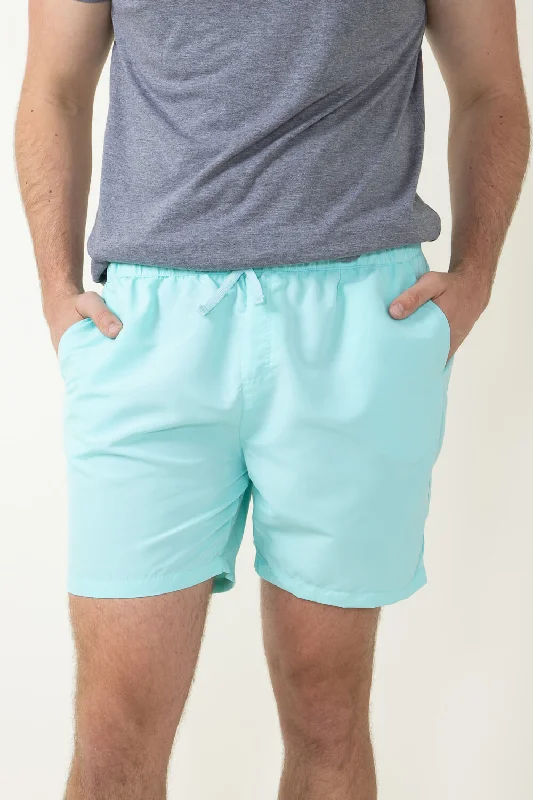 Polyester Volley Shorts for Men in Blue | SB33 BLUE