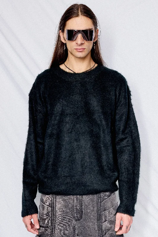 Black Mohair Sweater