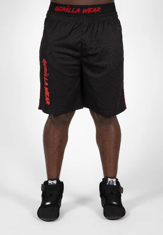 Mercury Mesh Shorts - Black/Red