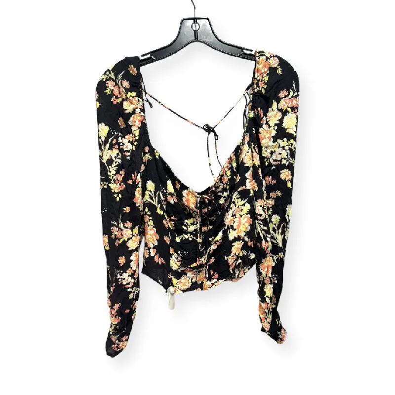 Hilary Printed Top By Free People  Size: S