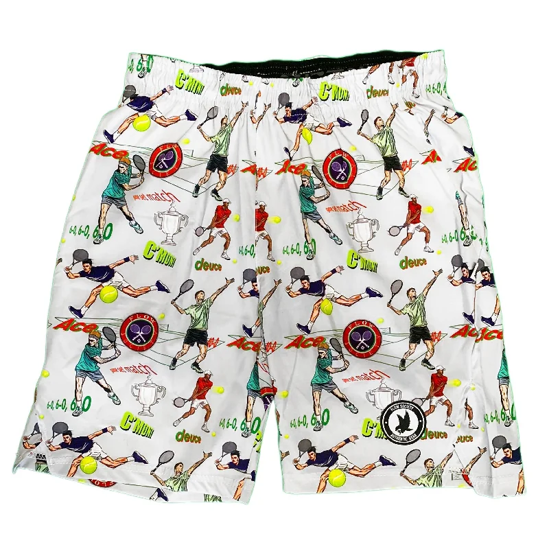 Mens Tennis Flow 7" Short White