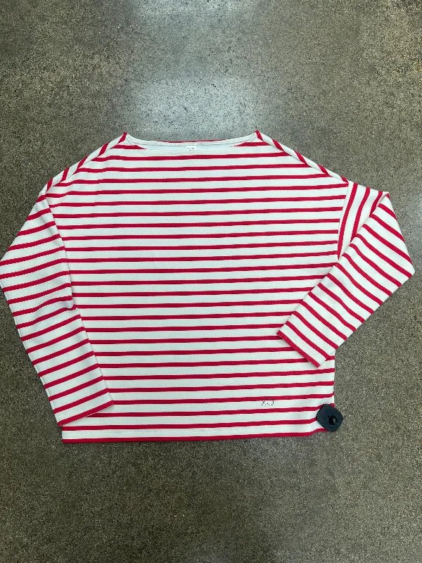 Top Ls By Spanx In Red & White, Size:M