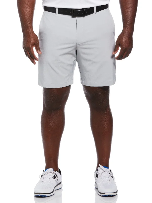 Men's Flat Front Solid Golf Short