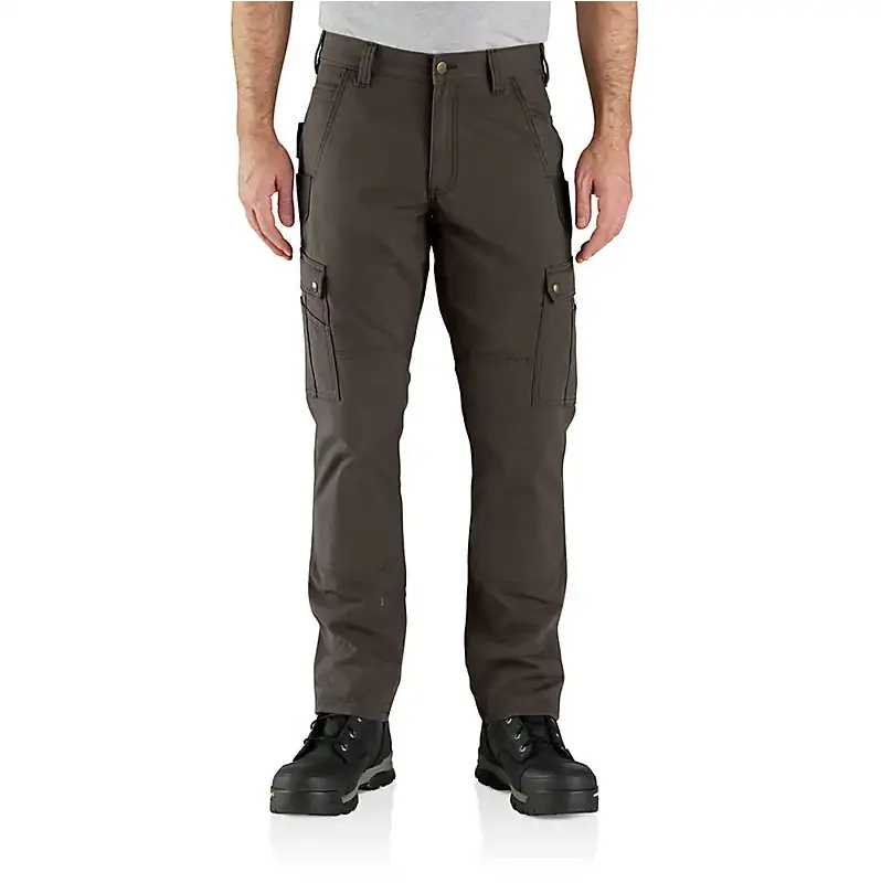 Cargo Work Pant - Relaxed Fit - Rugged FLex® - Ripstop - Dark Coffee