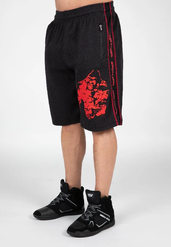 Buffalo Old School Shorts - Black/Red