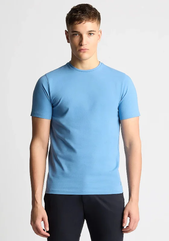 Remus Uomo Cotton Stretch T-Shirt, Blue Tough Men's Tactical