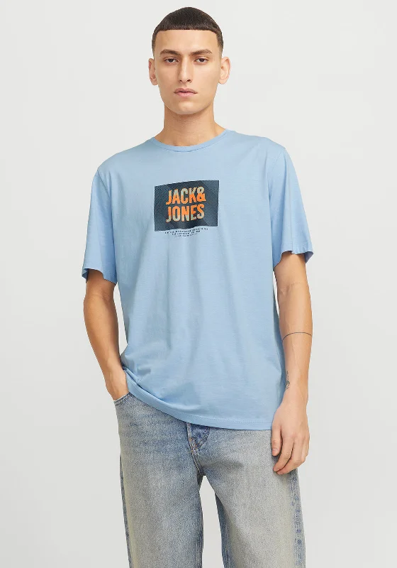 Jack & Jones Hudson T-Shirt, Chambray Blue Classic Men's Pin