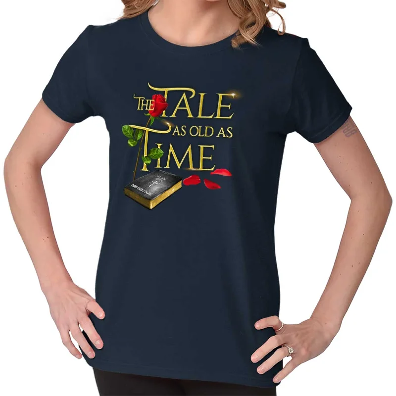 Tale Old as Time Ladies T Shirt Adventure