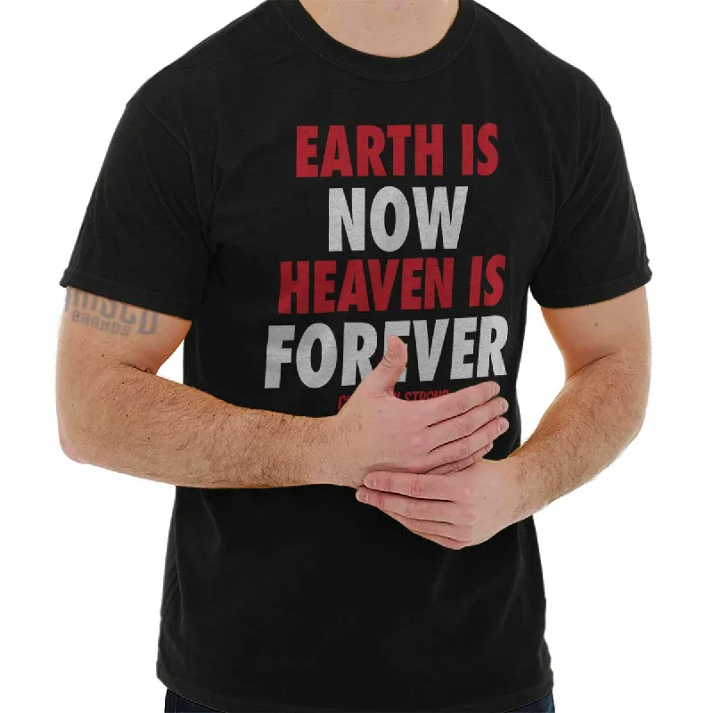 Heaven Forever T Shirt Polished Men's Satin