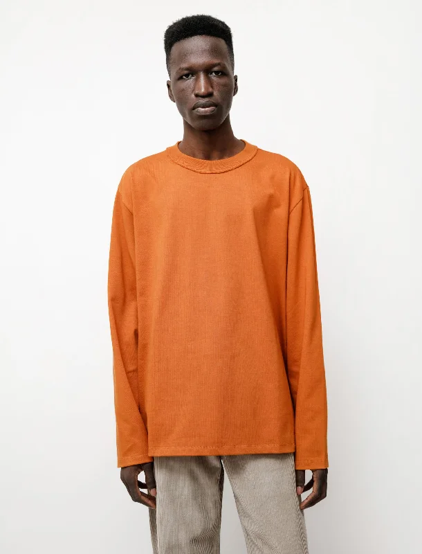 LS Big Tee Heavy Orange Youthful Men's Pop