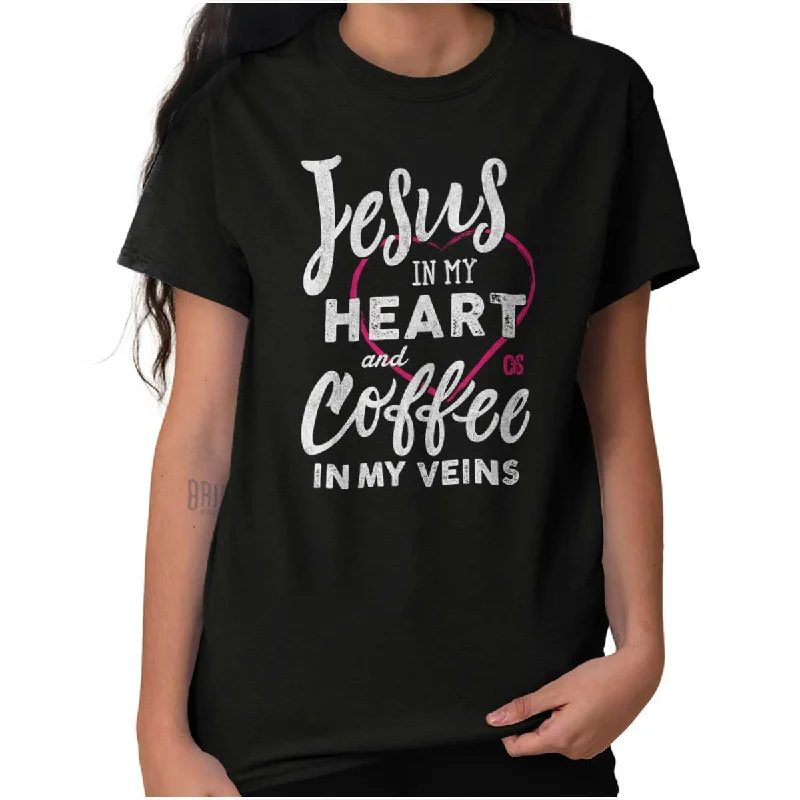 Coffee Veins T Shirt Dynamic Men's High