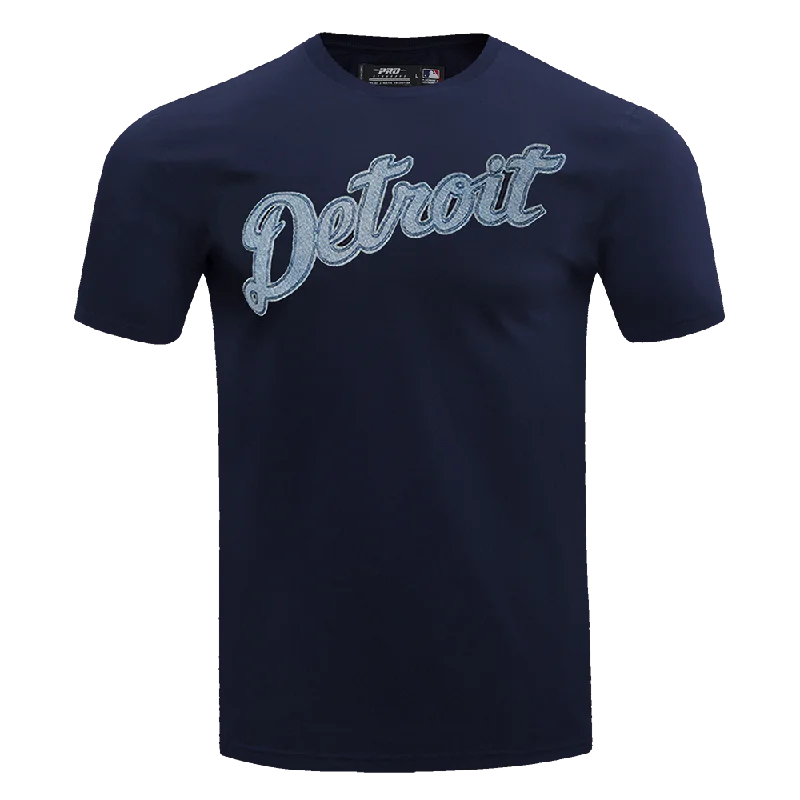 MLB DETROIT TIGERS VARSITY BLUES MEN'S TOP (MIDNIGHT NAVY) Preppy Men's College