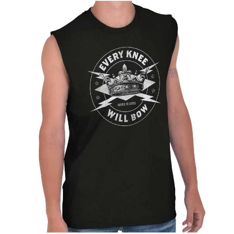 Every Knee Will Bow Sleeveless T Shirt Street