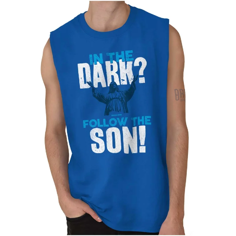 Follow the Son Sleeveless T Shirt Modern Men's Tech