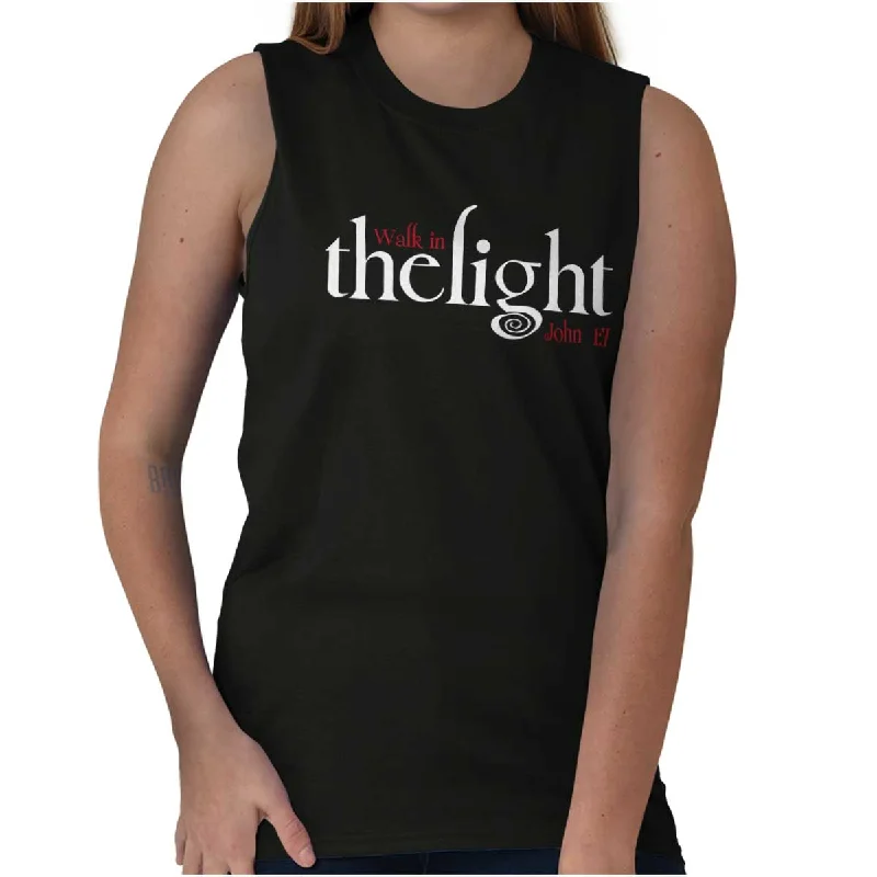 The Light Sleeveless T-Shirt Artistic Men's Avant