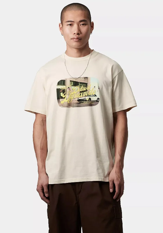 Carhartt WIP Greatest Flicks Graphic T-Shirt, Cream Modern Men's 