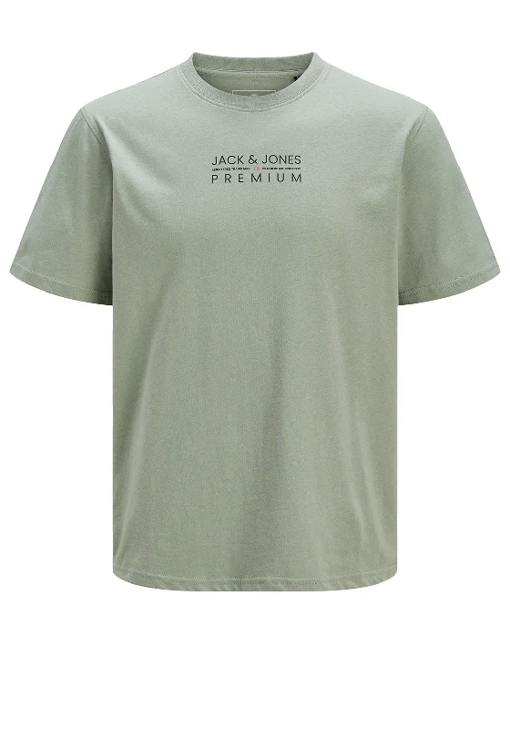 Jack & Jones Atlas T-Shirt, Iceberg Green Athletic Men's Compression