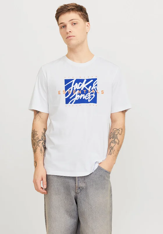 Jack & Jones Colton T-Shirt, White Laid