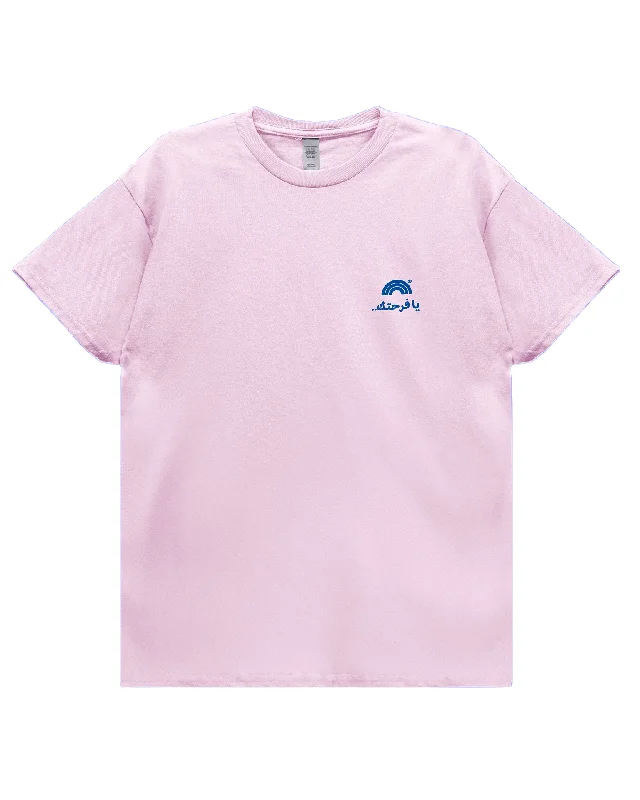 Rimbo's Pink T-Shirt Stylish Men's Tropical 